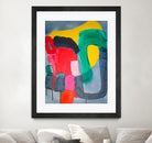 Wish It could be this Easy by Claire Desjardins on GIANT ART - pink abstract canadian