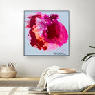 Stop A While by Claire Desjardins on GIANT ART - pink abstract