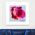 Stop A While by Claire Desjardins on GIANT ART - pink abstract