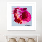 Stop A While by Claire Desjardins on GIANT ART - pink abstract