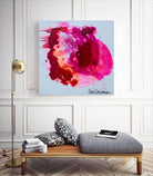 Stop A While by Claire Desjardins on GIANT ART - orange abstract canadian