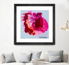 Stop A While by Claire Desjardins on GIANT ART - pink abstract