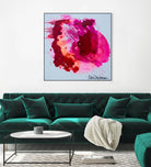 Stop A While by Claire Desjardins on GIANT ART - pink abstract