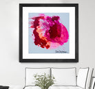 Stop A While by Claire Desjardins on GIANT ART - pink abstract