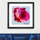 Stop A While by Claire Desjardins on GIANT ART - pink abstract