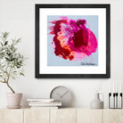 Stop A While by Claire Desjardins on GIANT ART - pink abstract