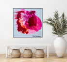 Stop A While by Claire Desjardins on GIANT ART - pink abstract