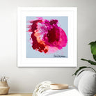 Stop A While by Claire Desjardins on GIANT ART - pink abstract