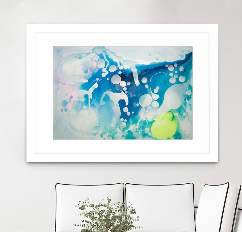 Create a Splash by Claire Desjardins on GIANT ART - green abstract canadian