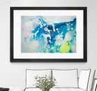 Create a Splash by Claire Desjardins on GIANT ART - green abstract canadian