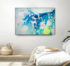 Create a Splash by Claire Desjardins on GIANT ART - yellow abstract