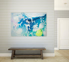 Create a Splash by Claire Desjardins on GIANT ART - green abstract canadian