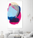 California 04 by Claire Desjardins on GIANT ART - bleu abstract