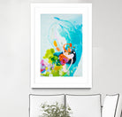 Beneath the Shiny Surface by Claire Desjardins on GIANT ART - orange abstract canadian