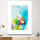 Beneath the Shiny Surface by Claire Desjardins on GIANT ART - orange abstract canadian