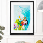 Beneath the Shiny Surface by Claire Desjardins on GIANT ART - orange abstract canadian