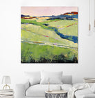 Beautiful Landscape I by Jacques Clement on GIANT ART - green landscape artistes du québec