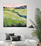 Beautiful Landscape I by Jacques Clement on GIANT ART - green landscape artistes du québec