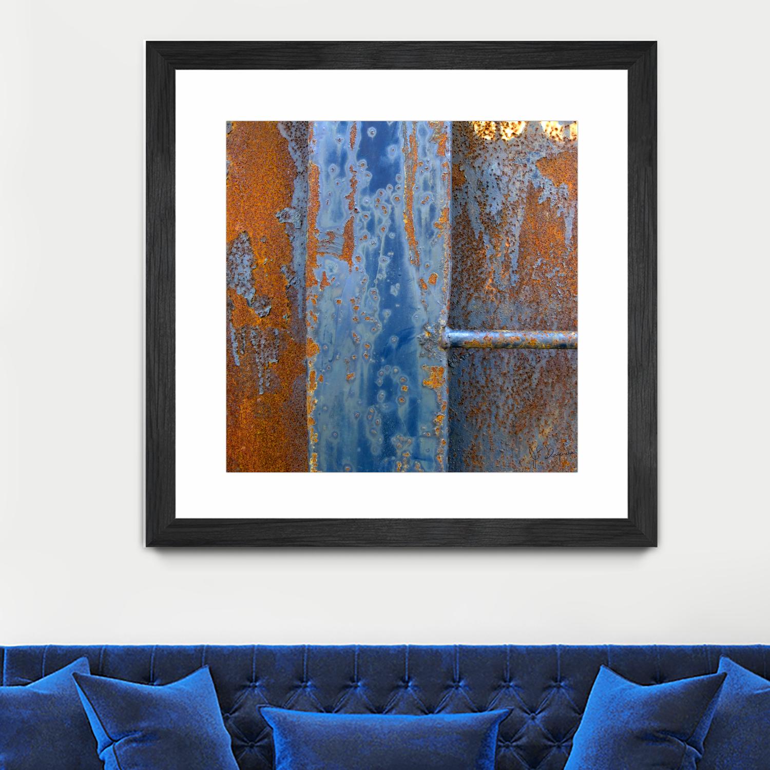 Rusty Panel 2 by Jean-François Dupuis on GIANT ART - orange photo art rust