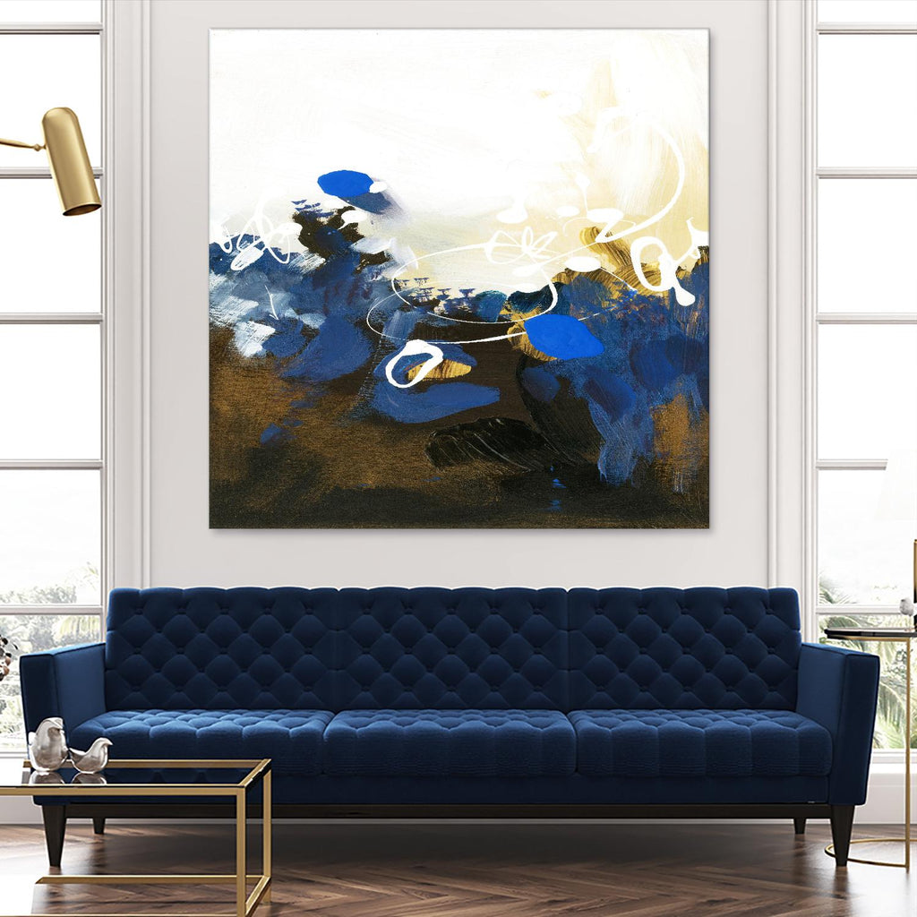 Blue Abstract by Meejlau on GIANT ART - blue abstract