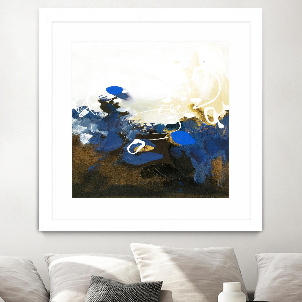 Blue Abstract by Meejlau on GIANT ART - blue abstract