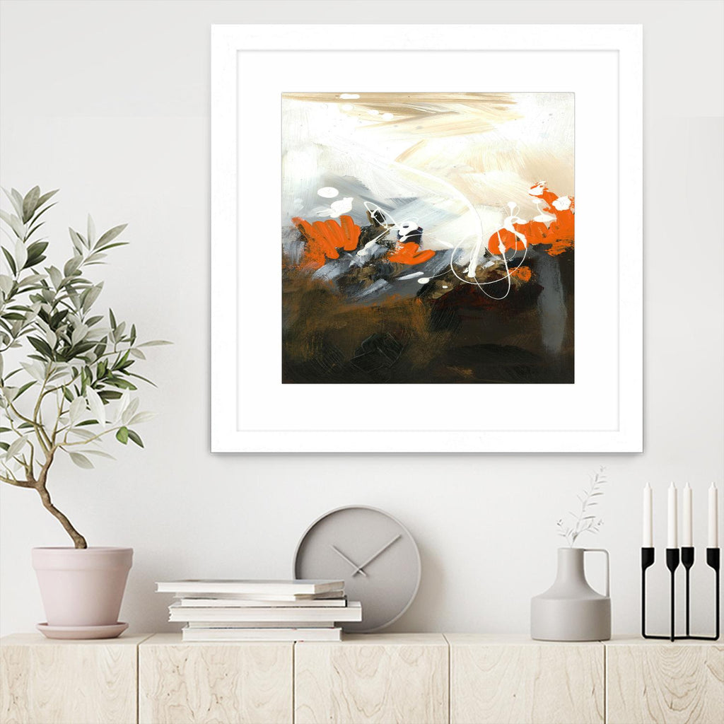 Orange Abstract by Meejlau on GIANT ART - orange abstract
