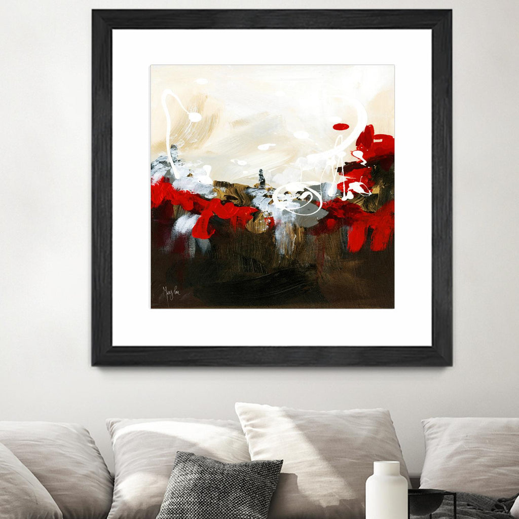 Red Abstract by Meejlau on GIANT ART - red abstract