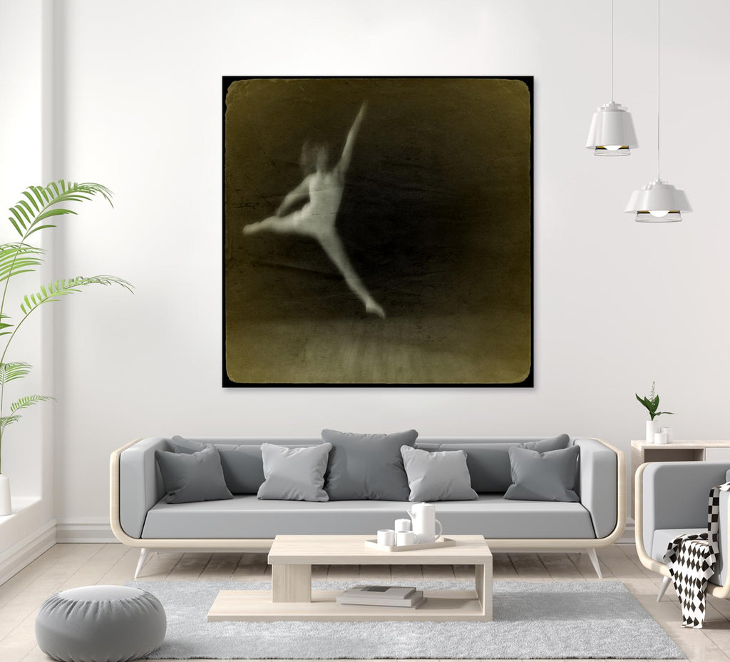 Dancing motion I by Jean-François Dupuis on GIANT ART - beige music - dance ballerine