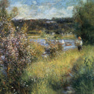 La Seine à Chatou by Auguste Renoir on GIANT ART - green masters