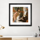 Jeunes filles au piano by Auguste Renoir on GIANT ART - beige figurative young women