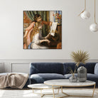 Jeunes filles au piano by Auguste Renoir on GIANT ART - beige figurative young women