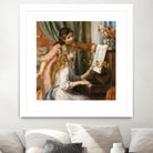 Jeunes filles au piano by Auguste Renoir on GIANT ART - beige figurative young women