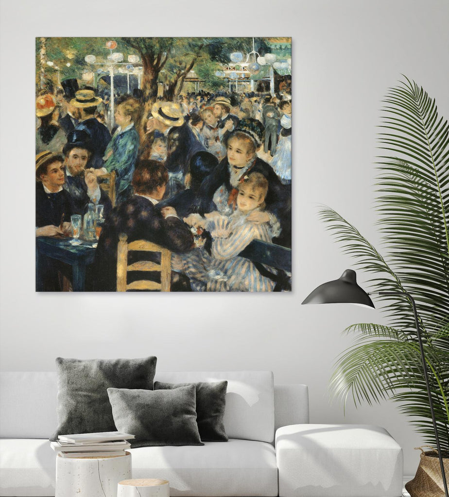 Au bal du moulin de la galette by Auguste Renoir on GIANT ART - beige figurative the party