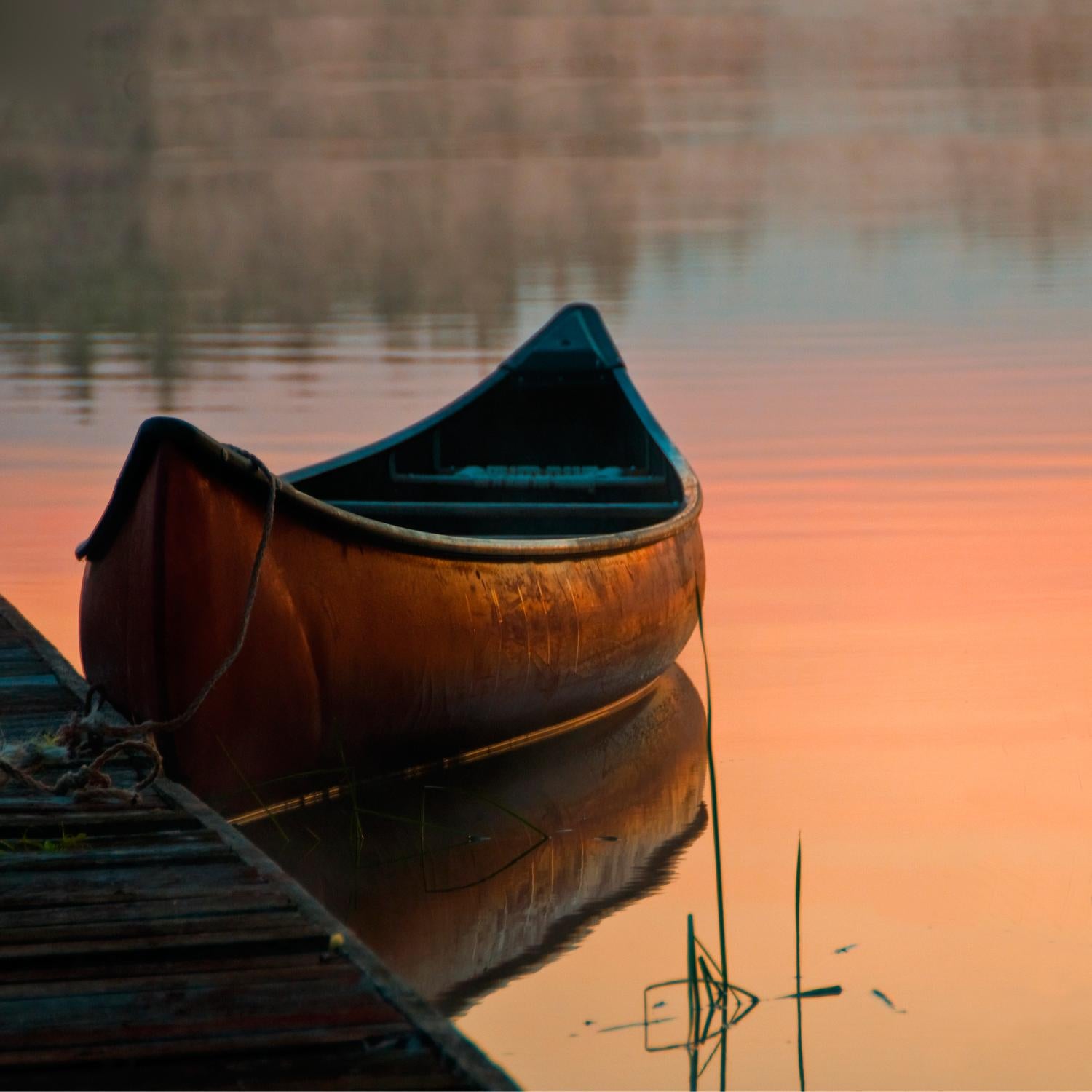 Canoë de Rick Schmidt sur GIANT ART - scène de mer brune