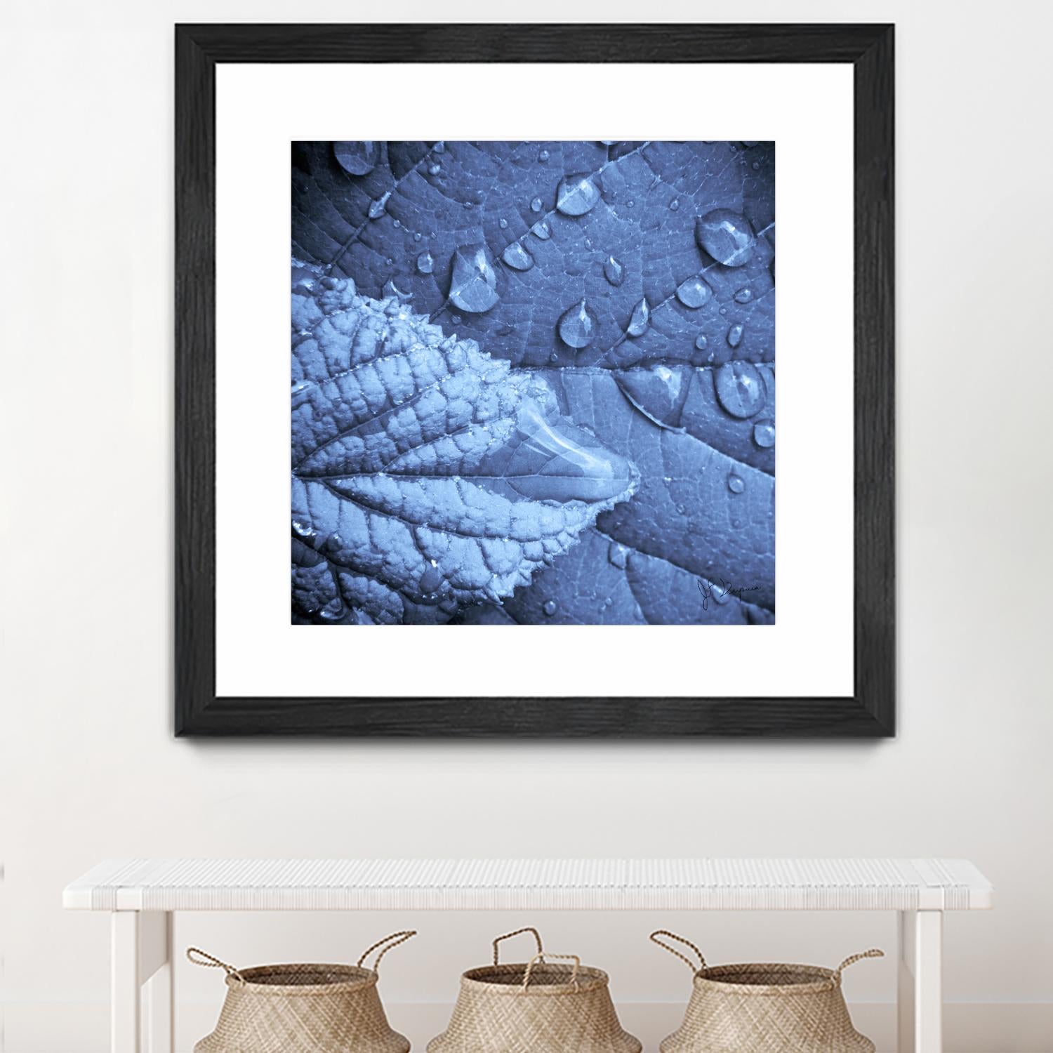 Attachement by Jean-François Dupuis on GIANT ART - blue photo art