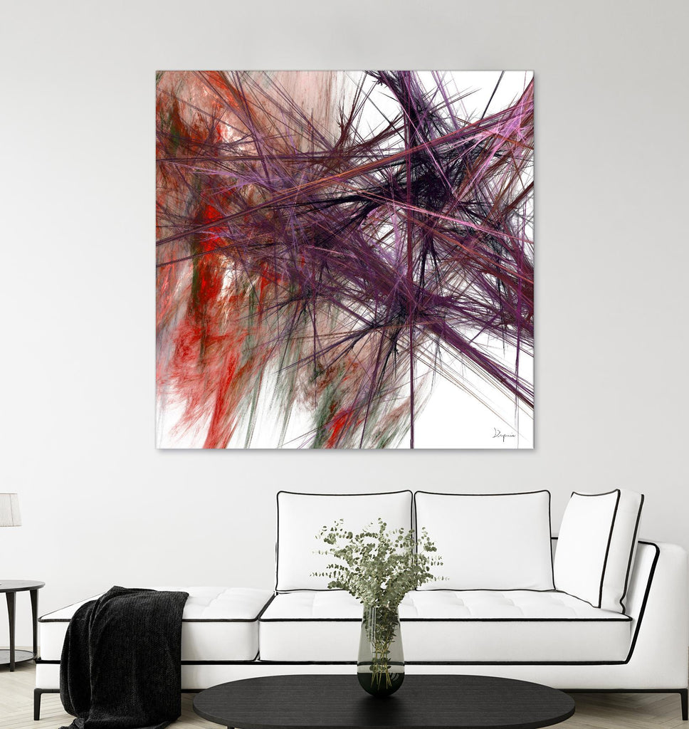 Purple Light I by Jean-François Dupuis on GIANT ART - pink abstract
