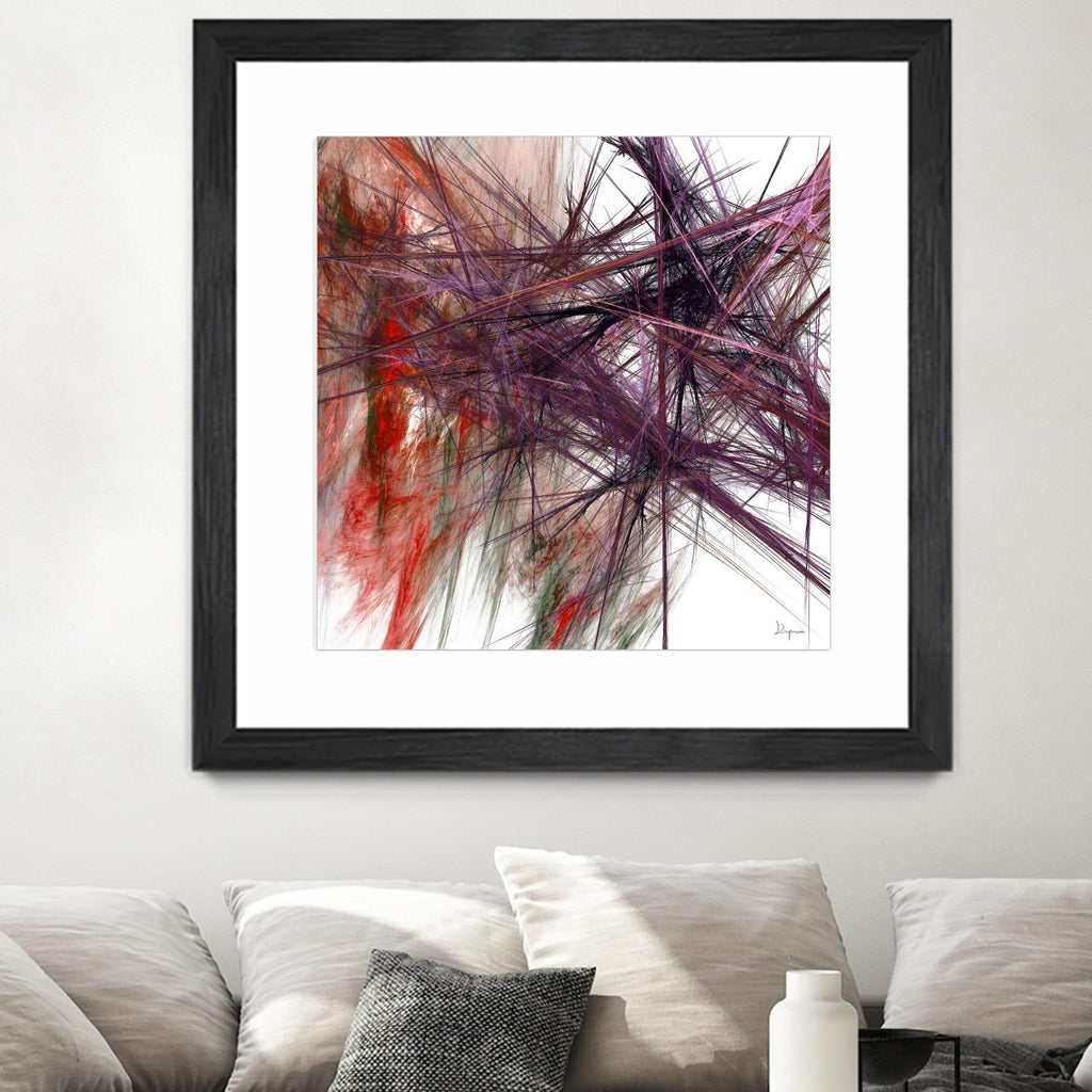 Purple Light I by Jean-François Dupuis on GIANT ART - pink abstract