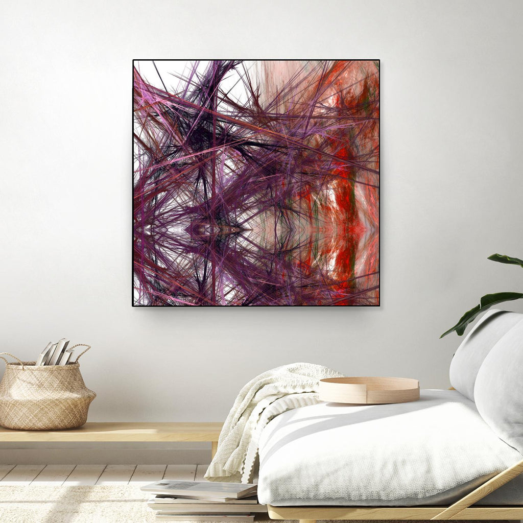 Purple Light III by Jean-François Dupuis on GIANT ART - pink abstract