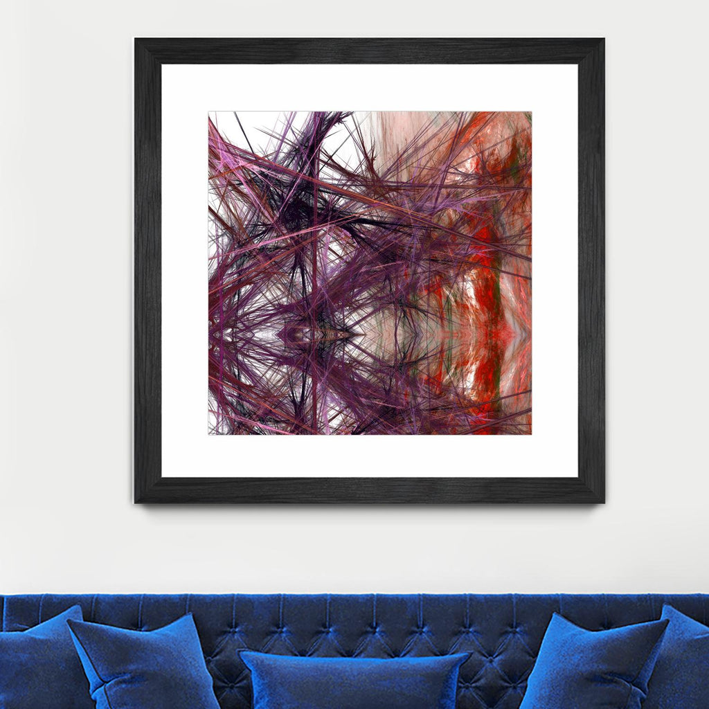 Purple Light III by Jean-François Dupuis on GIANT ART - pink abstract