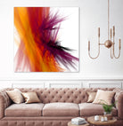 Mutation V by Jean-François Dupuis on GIANT ART - yellow abstract