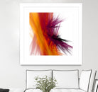 Mutation V by Jean-François Dupuis on GIANT ART - yellow abstract