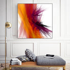 Mutation V by Jean-François Dupuis on GIANT ART - yellow abstract