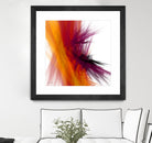 Mutation V by Jean-François Dupuis on GIANT ART - yellow abstract