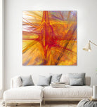 Mutation VI by Jean-François Dupuis on GIANT ART - yellow abstract