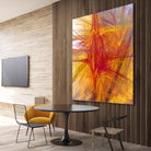 Mutation VI by Jean-François Dupuis on GIANT ART - yellow abstract