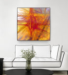 Mutation VI by Jean-François Dupuis on GIANT ART - yellow abstract