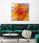 Mutation VI by Jean-François Dupuis on GIANT ART - yellow abstract