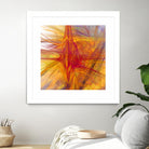 Mutation VI by Jean-François Dupuis on GIANT ART - yellow abstract