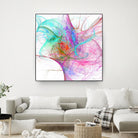 Fractalis I by Jean-François Dupuis on GIANT ART - pink digital québécois