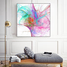 Fractalis I by Jean-François Dupuis on GIANT ART - pink digital québécois